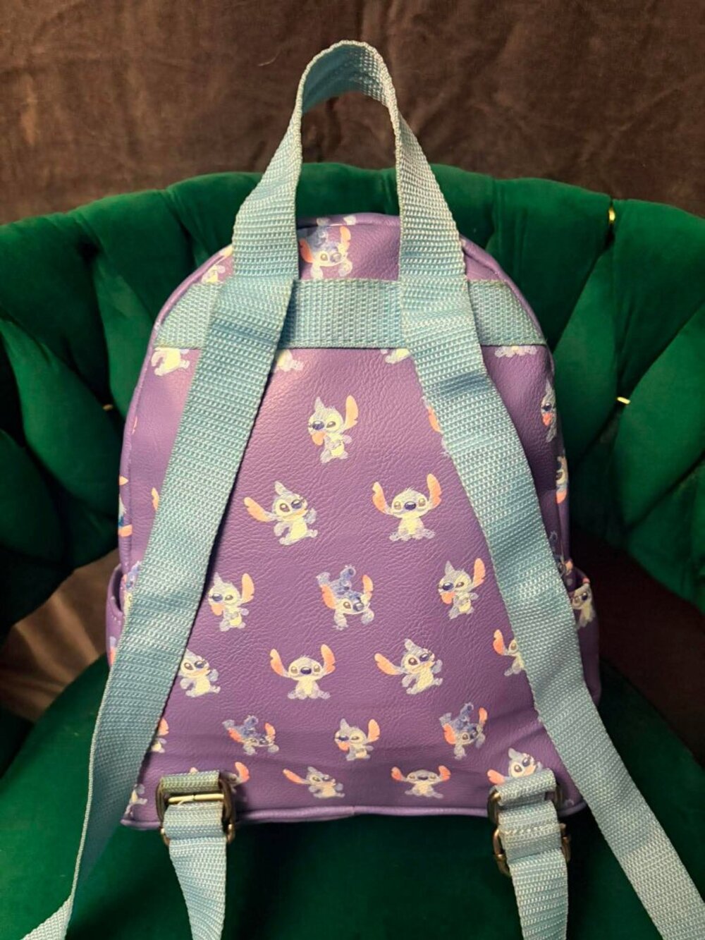 Disney Loungefly Stitch All-Over Print Mini Backpack - Picture 2 of 6